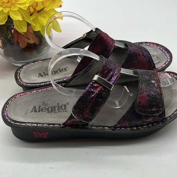 Alegria Pink Purple Metallic KEL - 235 Sz 40. ALE0438 - Picture 2 of 7